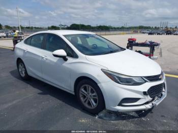 Salvage Chevrolet Cruze