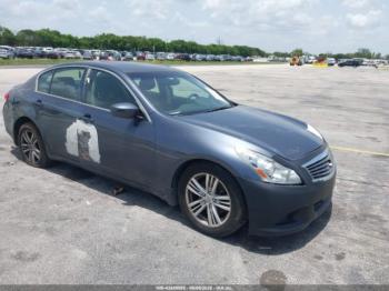  Salvage INFINITI G37x