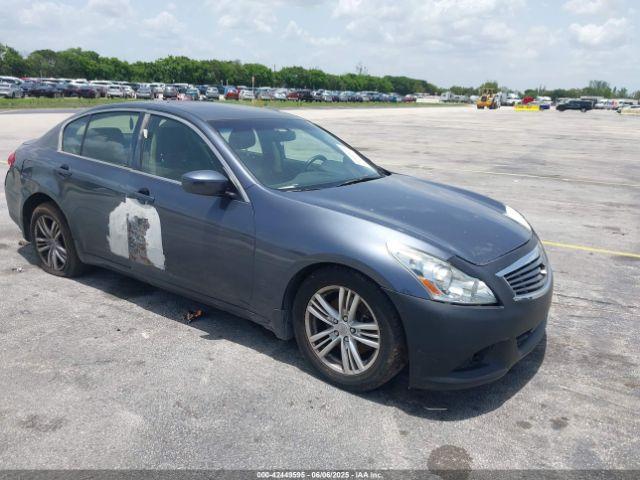  Salvage INFINITI G37x