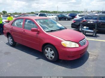  Salvage Toyota Corolla
