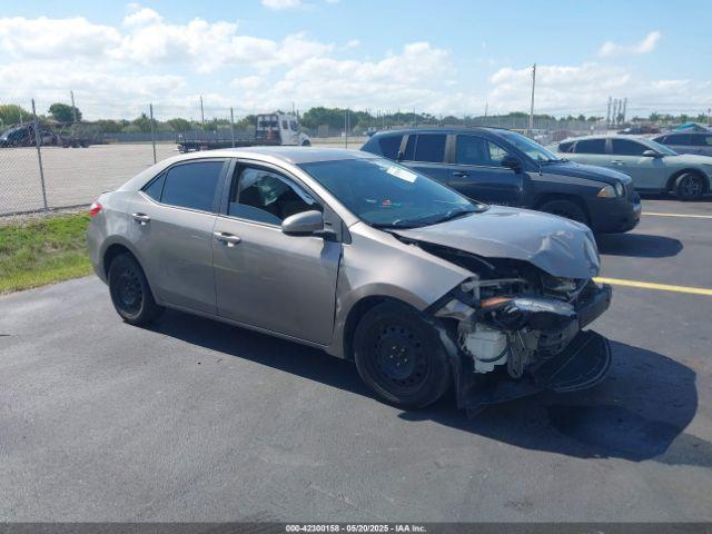  Salvage Toyota Corolla