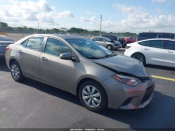  Salvage Toyota Corolla