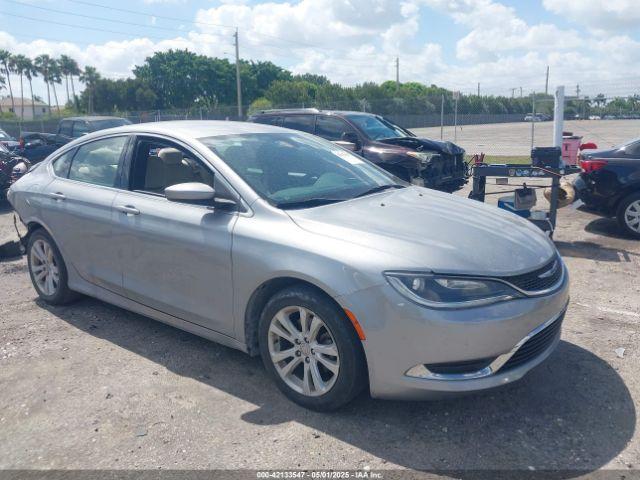  Salvage Chrysler 200
