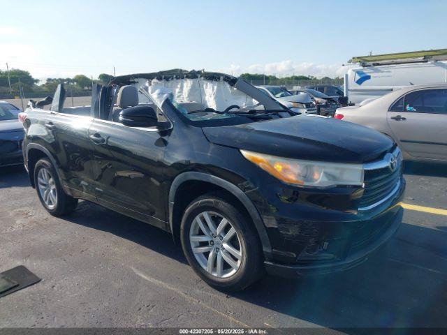 Salvage Toyota Highlander