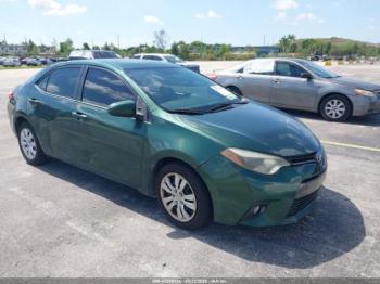  Salvage Toyota Corolla