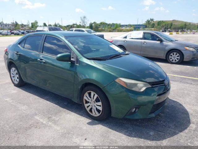  Salvage Toyota Corolla