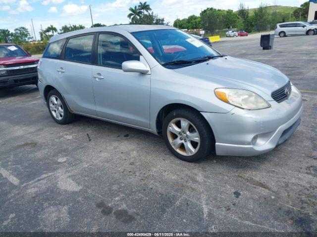  Salvage Toyota Matrix
