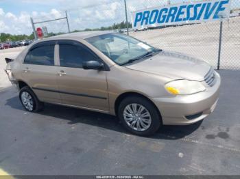  Salvage Toyota Corolla