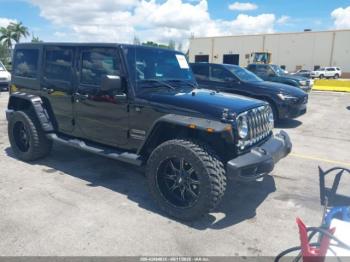  Salvage Jeep Wrangler