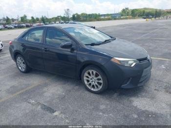  Salvage Toyota Corolla