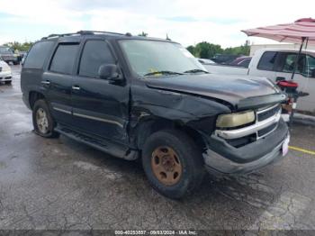  Salvage Chevrolet Tahoe
