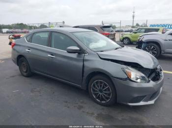  Salvage Nissan Sentra