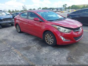  Salvage Hyundai ELANTRA