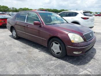  Salvage Lexus LS