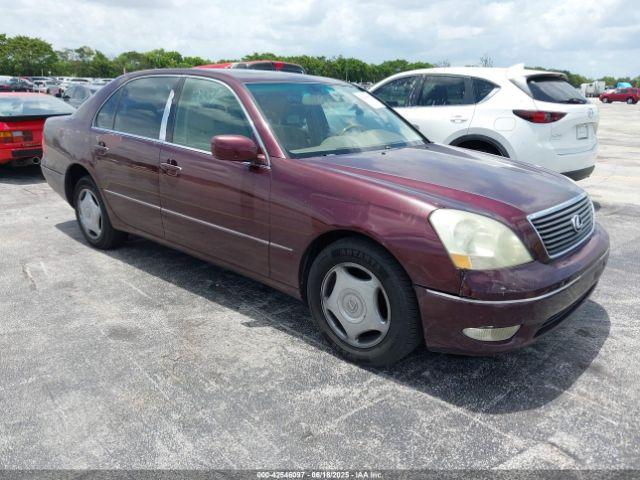  Salvage Lexus LS