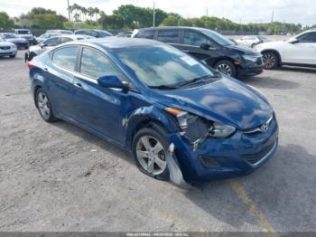  Salvage Hyundai ELANTRA