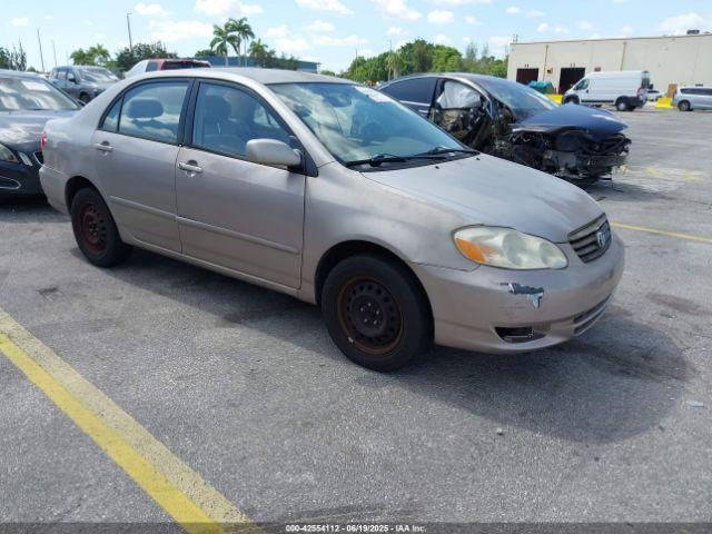  Salvage Toyota Corolla