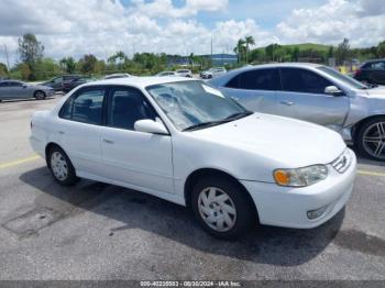  Salvage Toyota Corolla