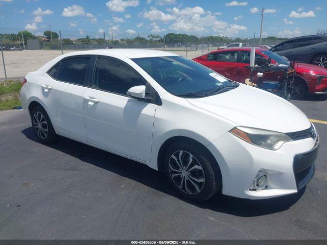  Salvage Toyota Corolla