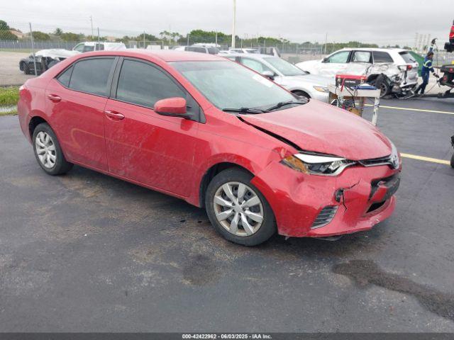  Salvage Toyota Corolla