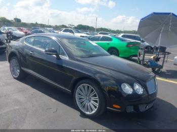  Salvage Bentley Continental Gt