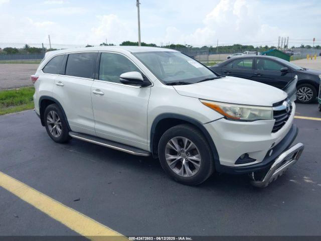  Salvage Toyota Highlander