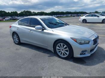  Salvage INFINITI Q50