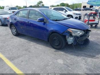  Salvage Toyota Corolla