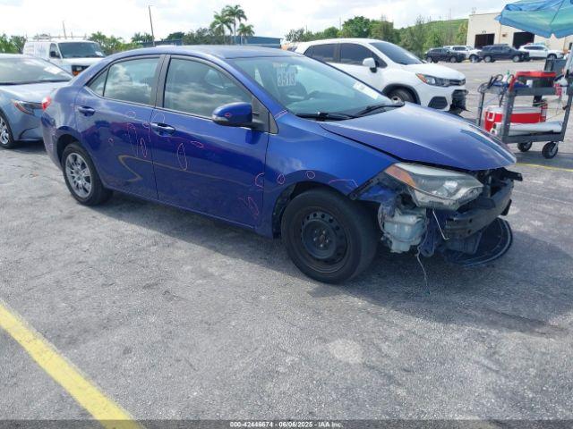 Salvage Toyota Corolla