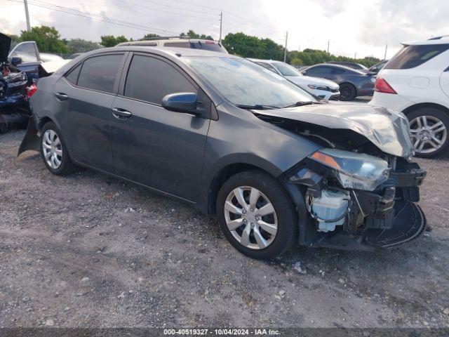  Salvage Toyota Corolla