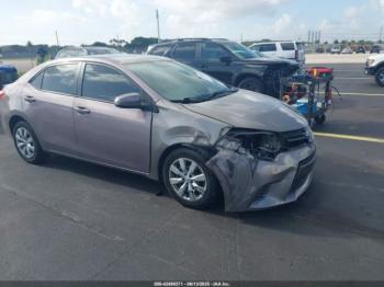  Salvage Toyota Corolla