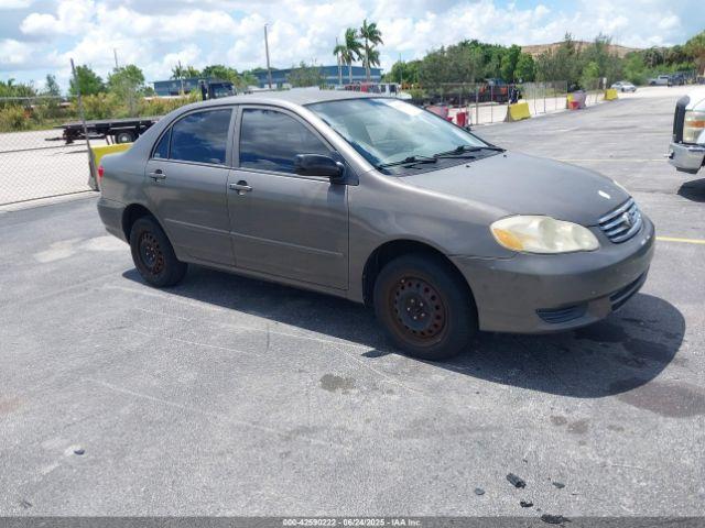  Salvage Toyota Corolla