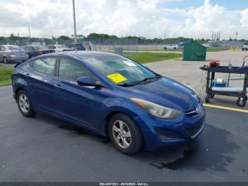  Salvage Hyundai ELANTRA