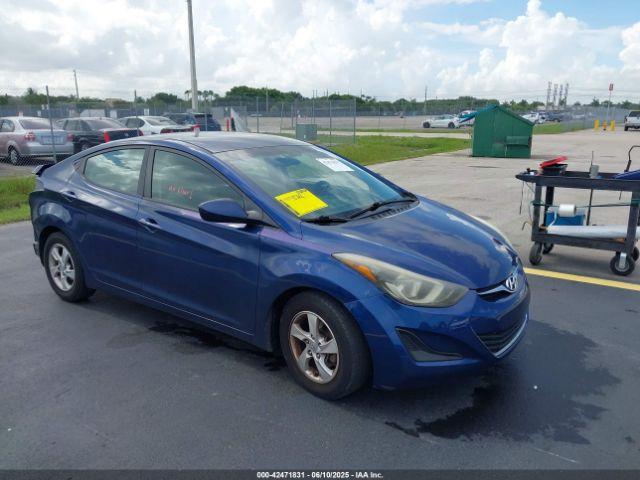  Salvage Hyundai ELANTRA