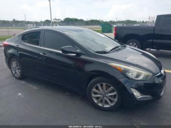  Salvage Hyundai ELANTRA