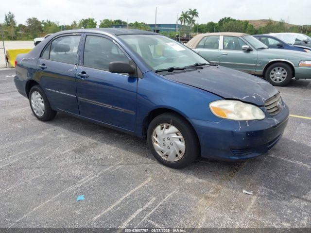  Salvage Toyota Corolla