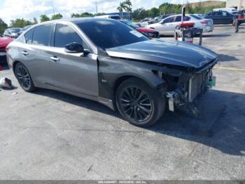  Salvage INFINITI Q50