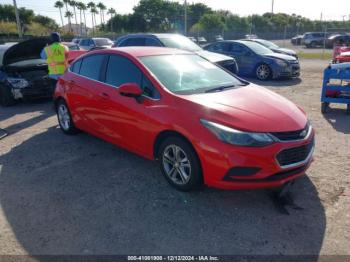  Salvage Chevrolet Cruze
