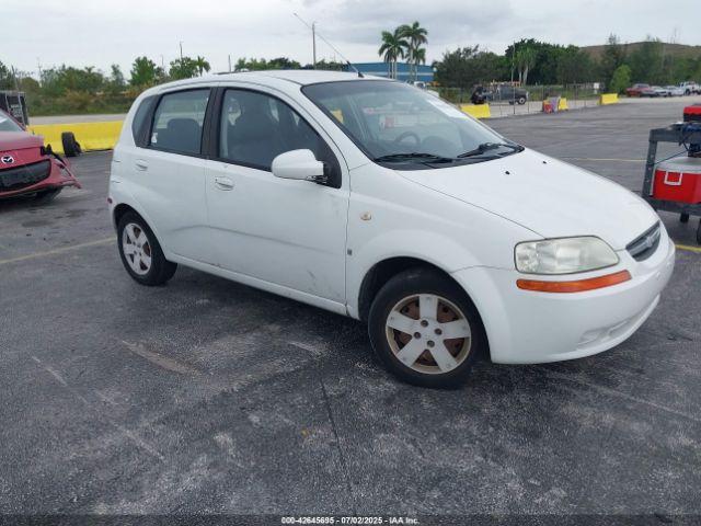 Salvage Chevrolet Aveo 5
