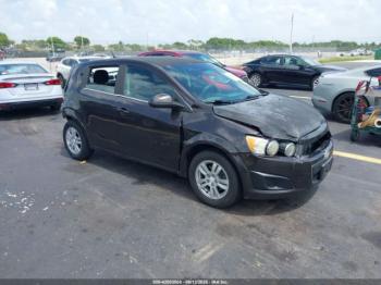  Salvage Chevrolet Sonic