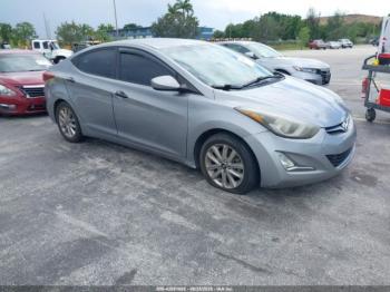  Salvage Hyundai ELANTRA