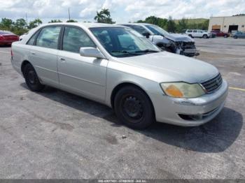 Salvage Toyota Avalon
