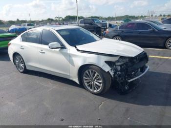  Salvage INFINITI Q50