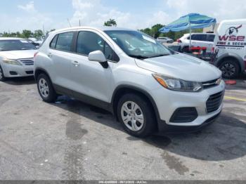  Salvage Chevrolet Trax