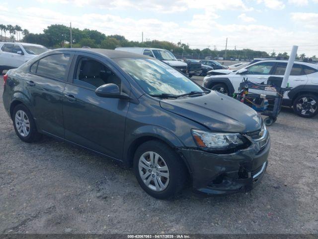  Salvage Chevrolet Sonic