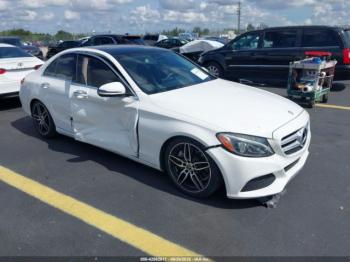  Salvage Mercedes-Benz C-Class