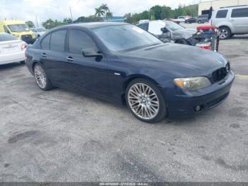  Salvage BMW 7 Series