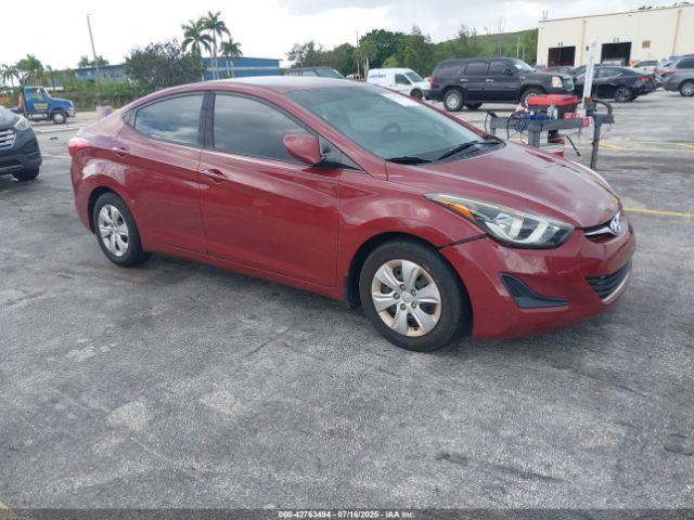  Salvage Hyundai ELANTRA