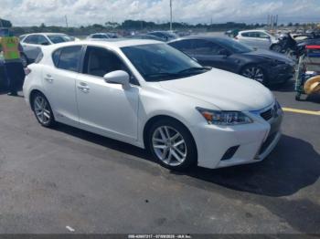  Salvage Lexus Ct
