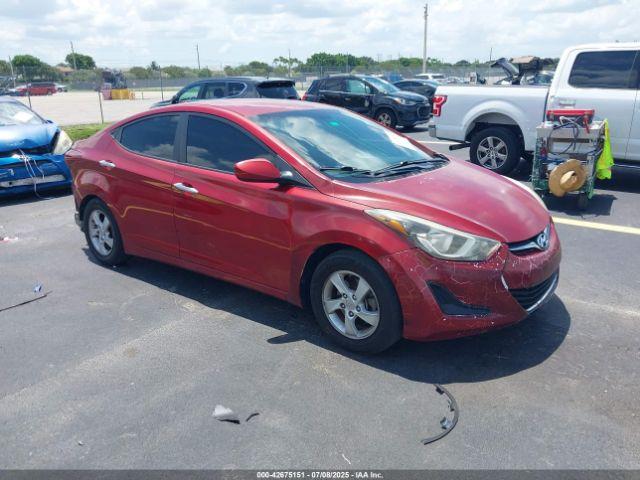  Salvage Hyundai ELANTRA